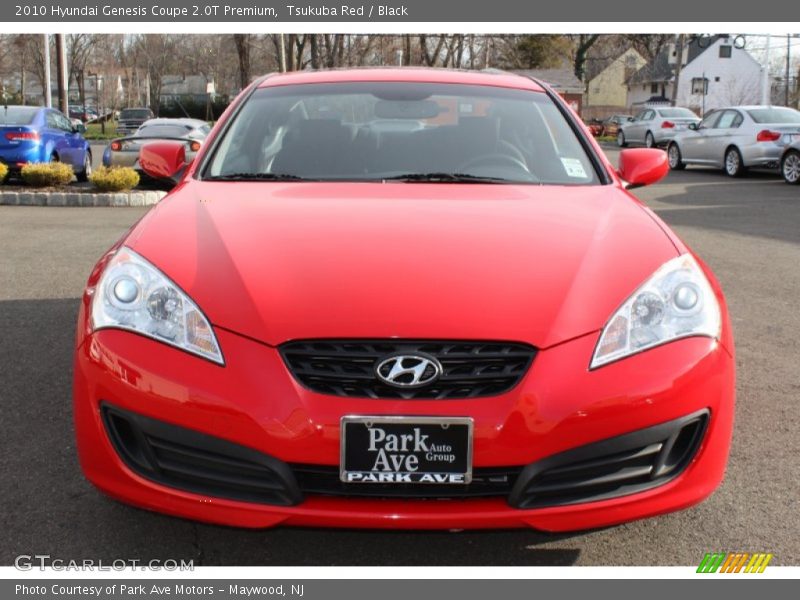 Tsukuba Red / Black 2010 Hyundai Genesis Coupe 2.0T Premium
