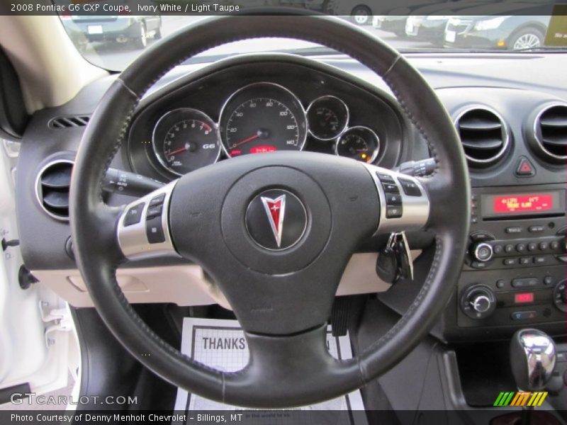  2008 G6 GXP Coupe Steering Wheel
