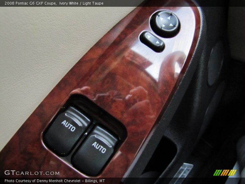 Ivory White / Light Taupe 2008 Pontiac G6 GXP Coupe