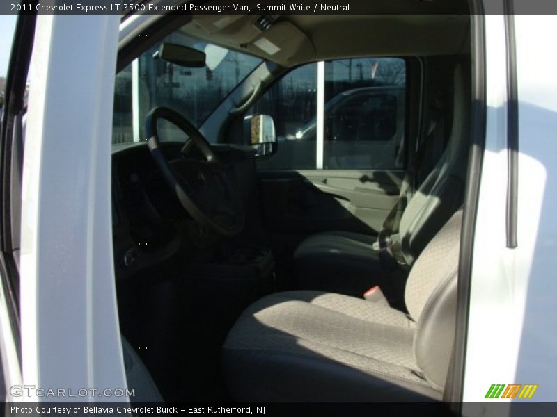 Summit White / Neutral 2011 Chevrolet Express LT 3500 Extended Passenger Van