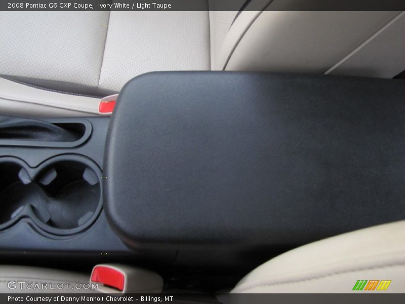 Ivory White / Light Taupe 2008 Pontiac G6 GXP Coupe