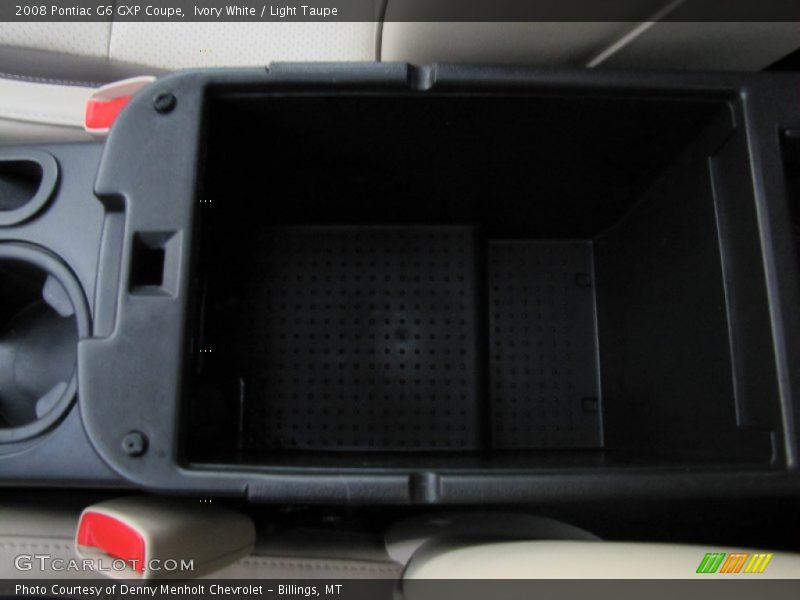 Ivory White / Light Taupe 2008 Pontiac G6 GXP Coupe