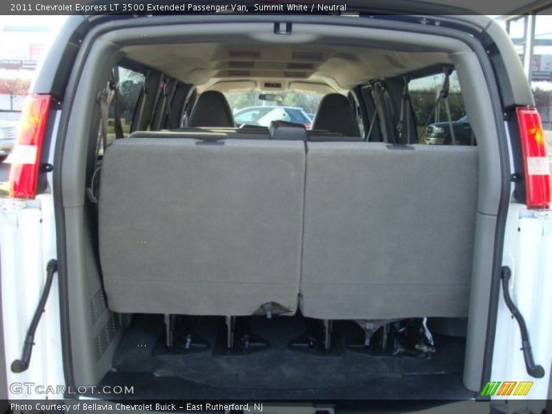 Summit White / Neutral 2011 Chevrolet Express LT 3500 Extended Passenger Van