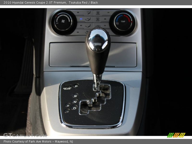 Tsukuba Red / Black 2010 Hyundai Genesis Coupe 2.0T Premium