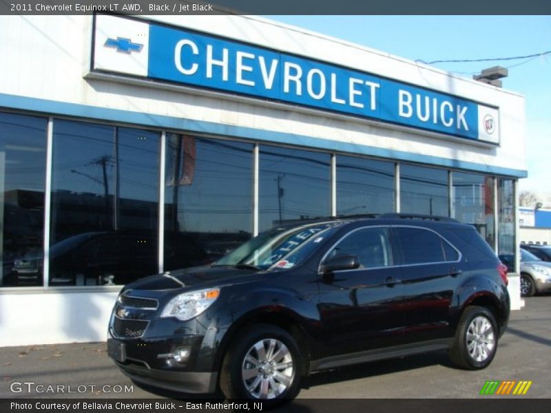 Black / Jet Black 2011 Chevrolet Equinox LT AWD