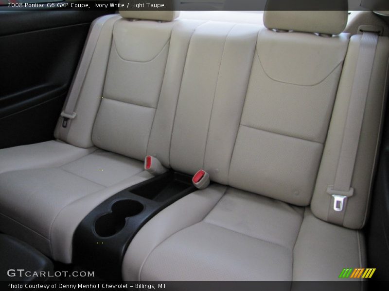  2008 G6 GXP Coupe Light Taupe Interior