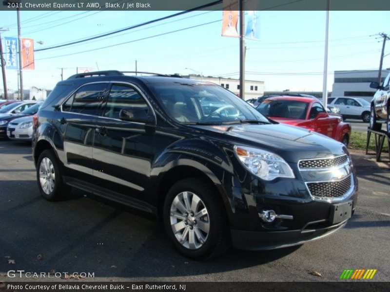 Black / Jet Black 2011 Chevrolet Equinox LT AWD