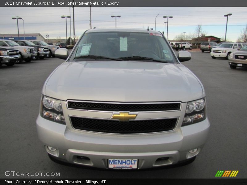 Sheer Silver Metallic / Ebony 2011 Chevrolet Suburban LT 4x4