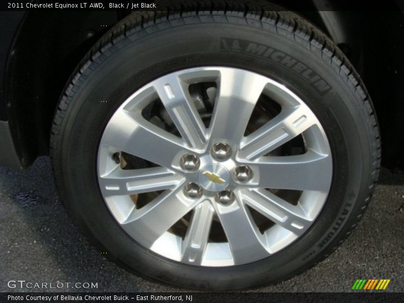 Black / Jet Black 2011 Chevrolet Equinox LT AWD