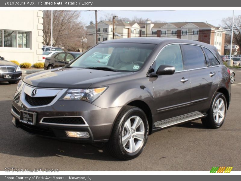 Polished Metal Metallic / Ebony 2010 Acura MDX