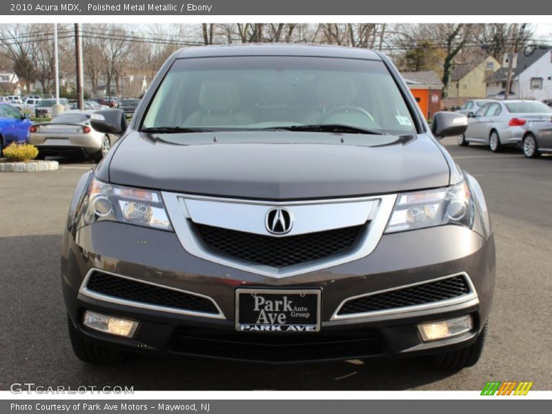 Polished Metal Metallic / Ebony 2010 Acura MDX