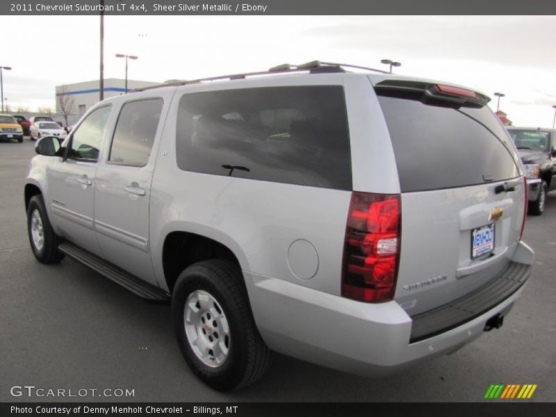 Sheer Silver Metallic / Ebony 2011 Chevrolet Suburban LT 4x4