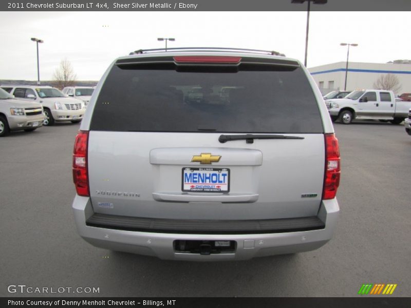 Sheer Silver Metallic / Ebony 2011 Chevrolet Suburban LT 4x4