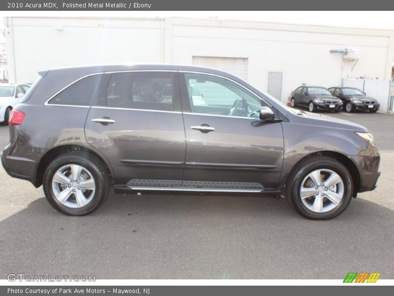 Polished Metal Metallic / Ebony 2010 Acura MDX