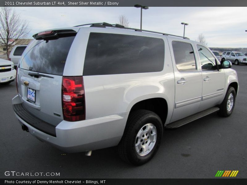 Sheer Silver Metallic / Ebony 2011 Chevrolet Suburban LT 4x4