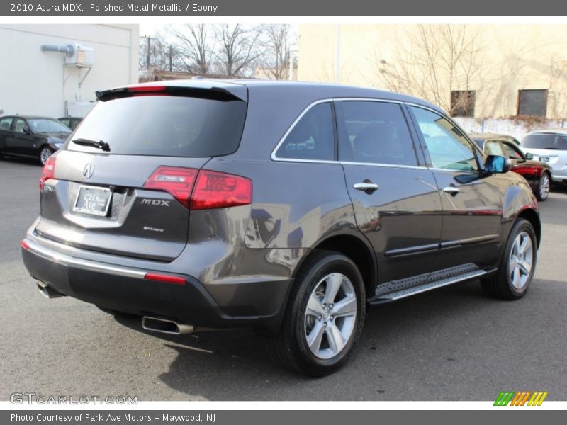 Polished Metal Metallic / Ebony 2010 Acura MDX
