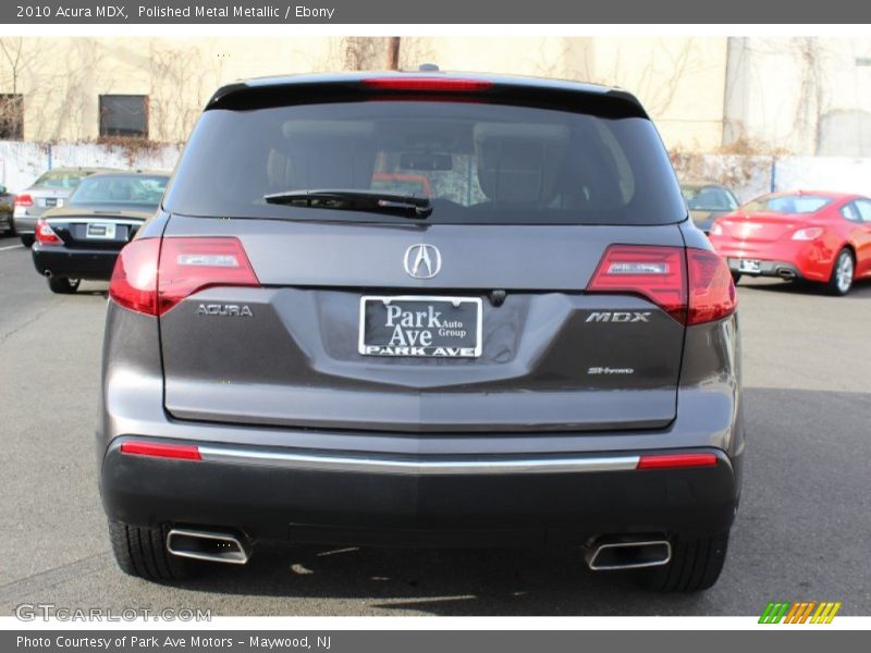 Polished Metal Metallic / Ebony 2010 Acura MDX