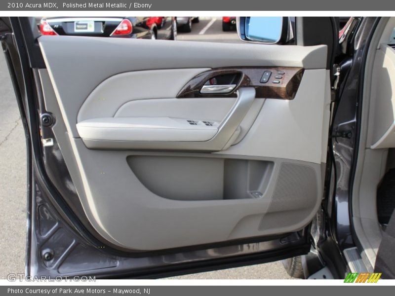 Polished Metal Metallic / Ebony 2010 Acura MDX