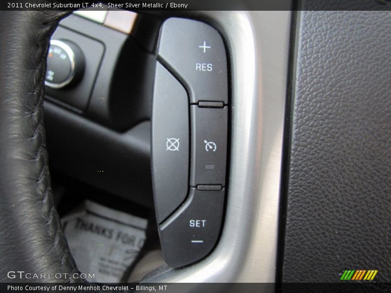 Sheer Silver Metallic / Ebony 2011 Chevrolet Suburban LT 4x4