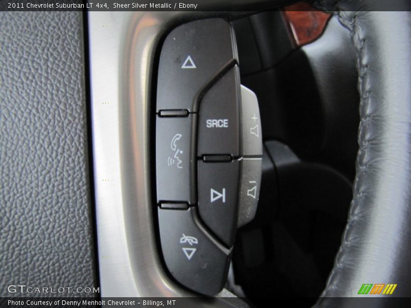 Sheer Silver Metallic / Ebony 2011 Chevrolet Suburban LT 4x4