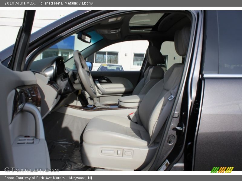 Polished Metal Metallic / Ebony 2010 Acura MDX