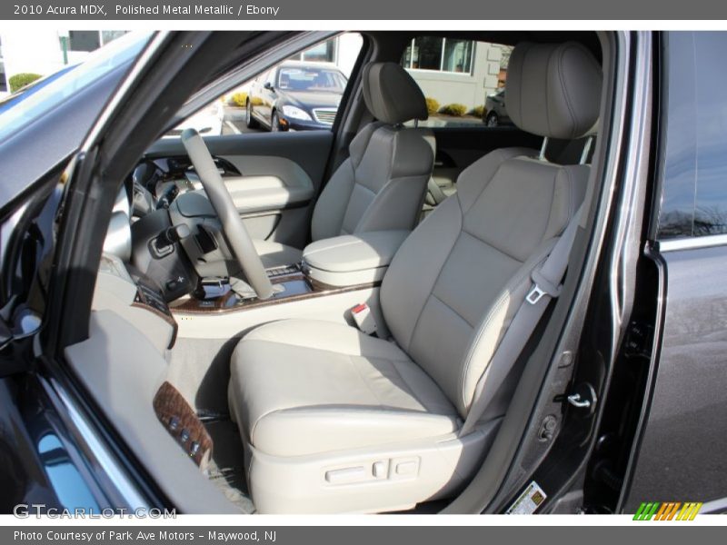 Polished Metal Metallic / Ebony 2010 Acura MDX