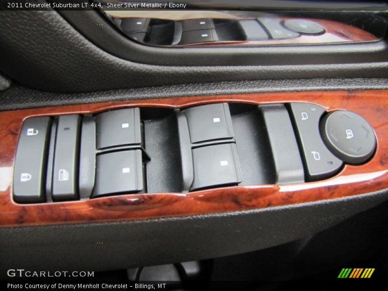 Sheer Silver Metallic / Ebony 2011 Chevrolet Suburban LT 4x4
