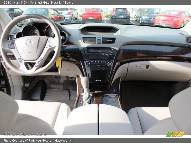 Polished Metal Metallic / Ebony 2010 Acura MDX