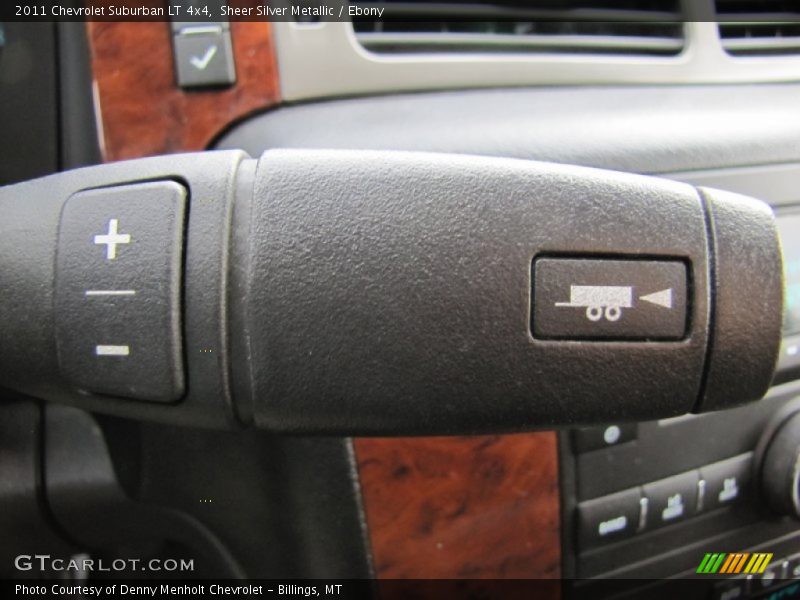 Sheer Silver Metallic / Ebony 2011 Chevrolet Suburban LT 4x4