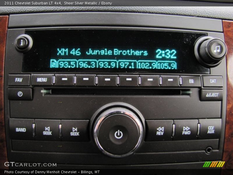 Sheer Silver Metallic / Ebony 2011 Chevrolet Suburban LT 4x4