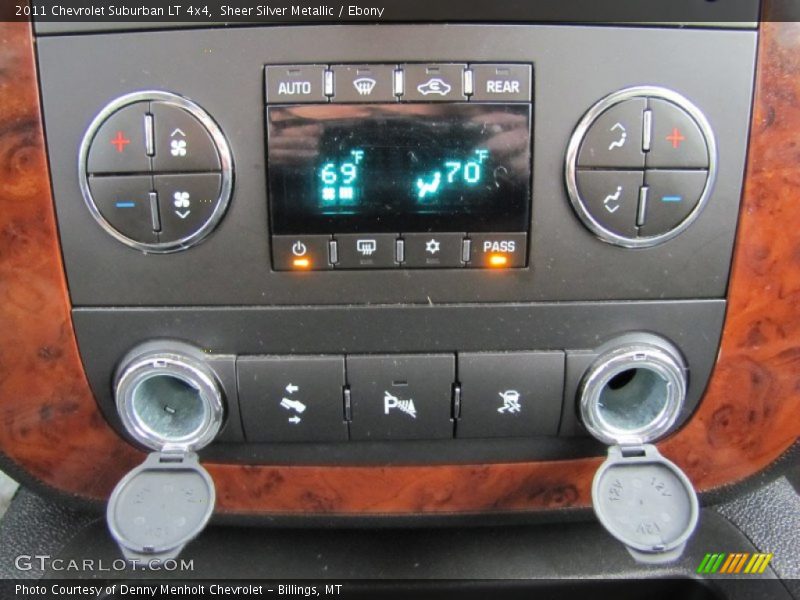 Sheer Silver Metallic / Ebony 2011 Chevrolet Suburban LT 4x4