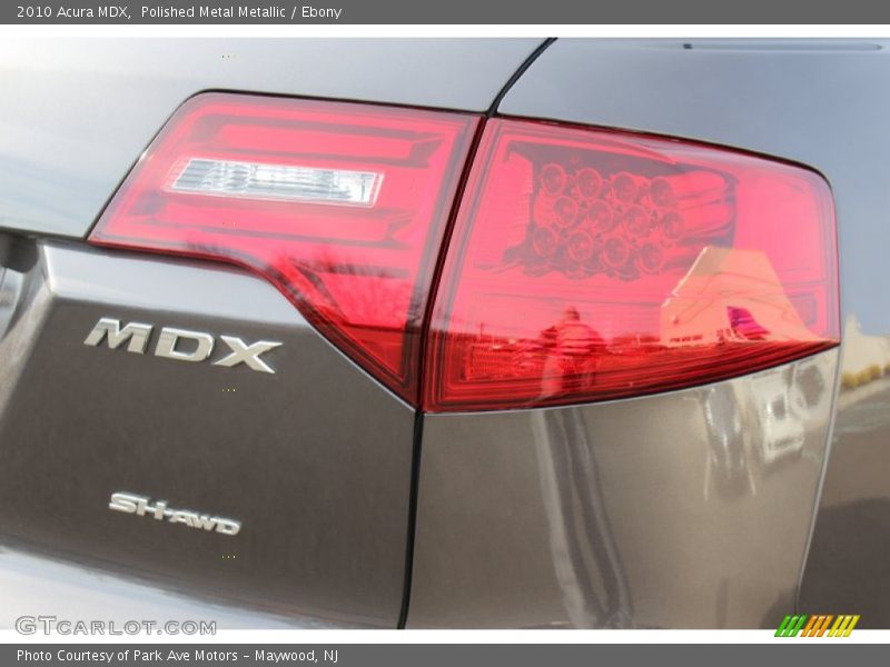 Polished Metal Metallic / Ebony 2010 Acura MDX