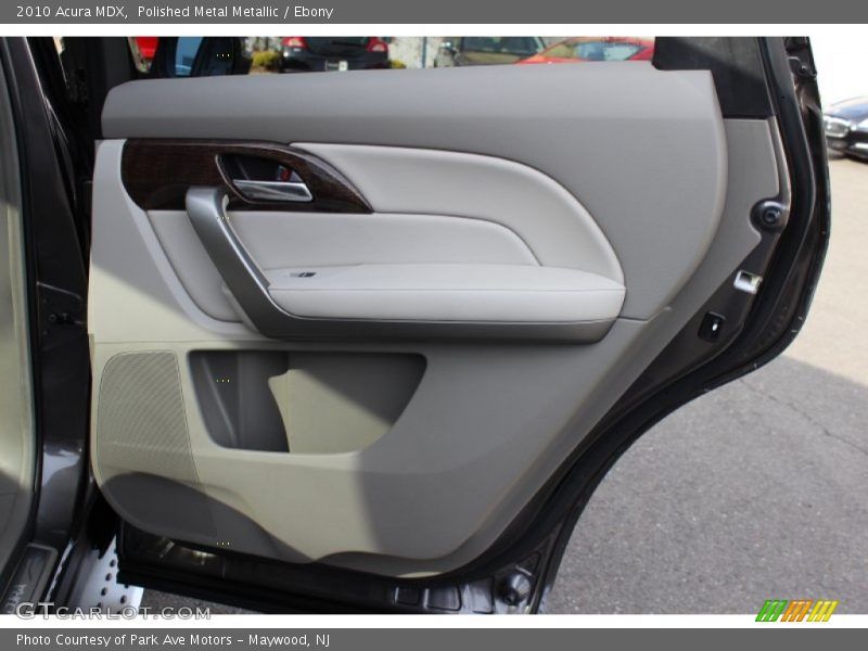 Polished Metal Metallic / Ebony 2010 Acura MDX