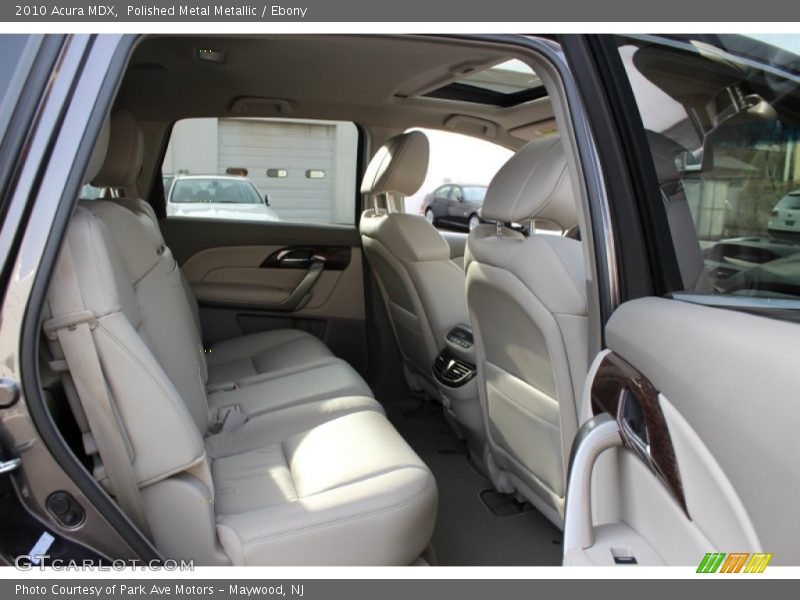 Polished Metal Metallic / Ebony 2010 Acura MDX