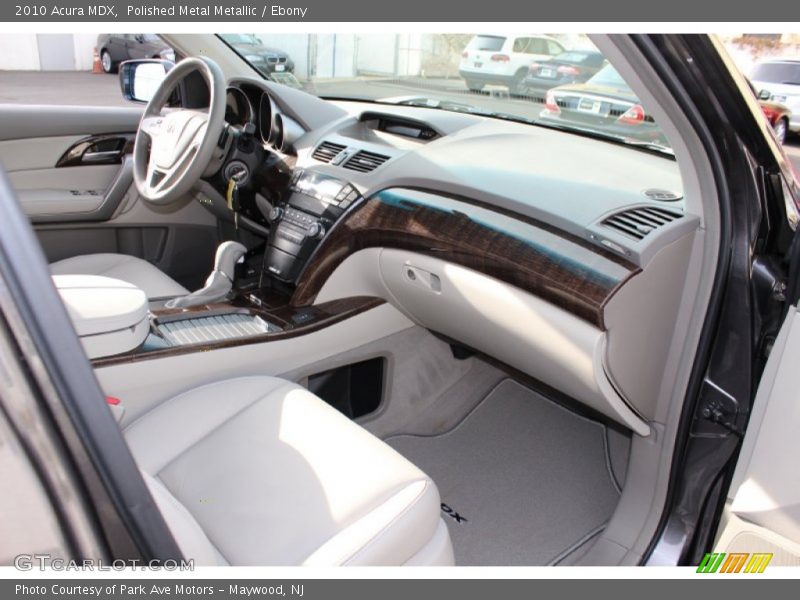 Polished Metal Metallic / Ebony 2010 Acura MDX