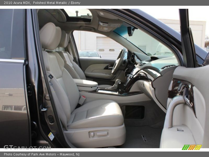 Polished Metal Metallic / Ebony 2010 Acura MDX
