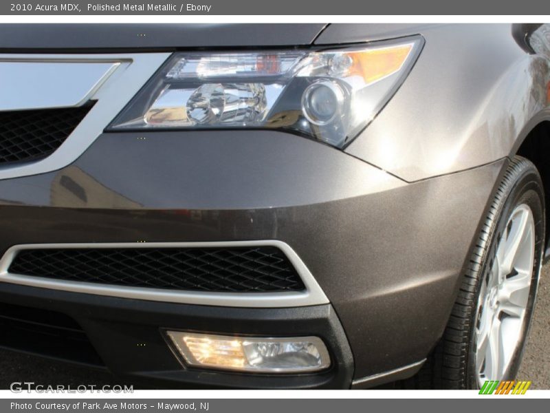 Polished Metal Metallic / Ebony 2010 Acura MDX