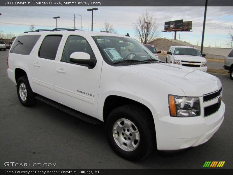 Summit White / Ebony 2011 Chevrolet Suburban LT 4x4