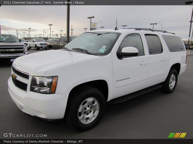 Summit White / Ebony 2011 Chevrolet Suburban LT 4x4