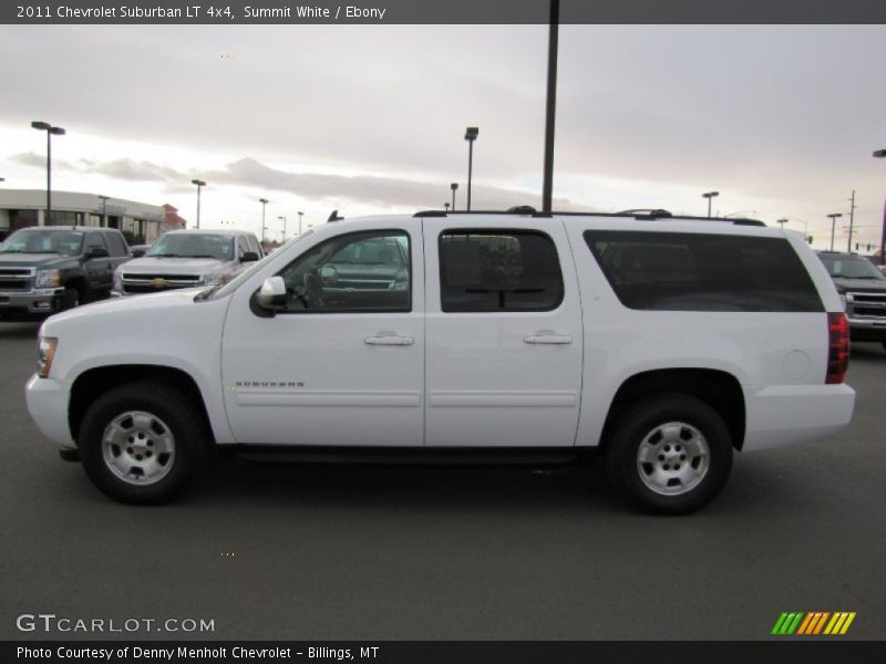Summit White / Ebony 2011 Chevrolet Suburban LT 4x4
