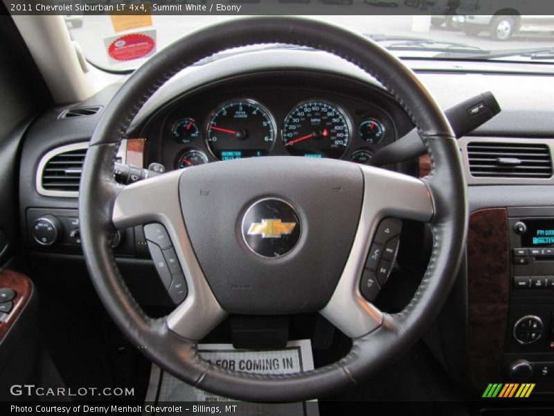 Summit White / Ebony 2011 Chevrolet Suburban LT 4x4