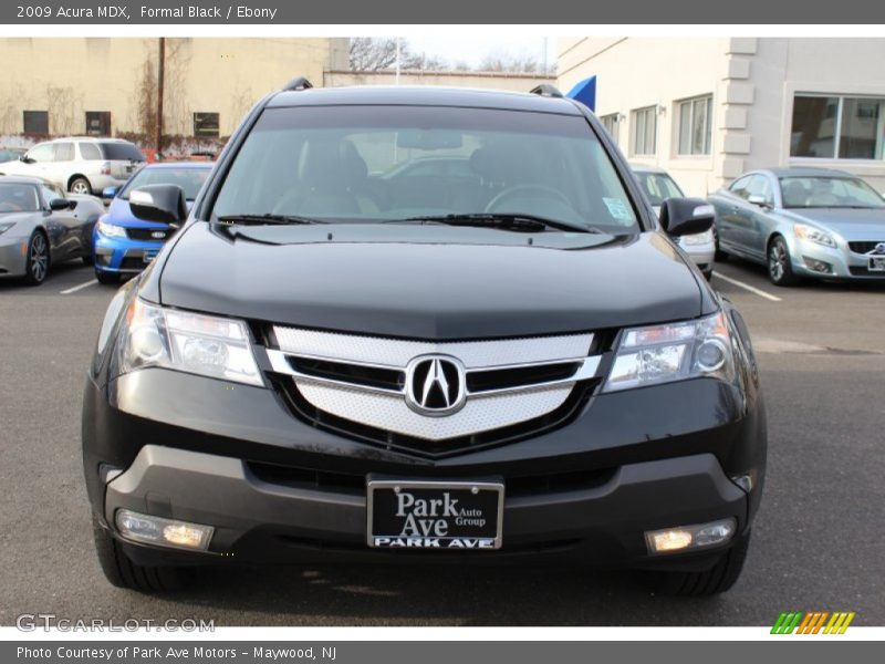 Formal Black / Ebony 2009 Acura MDX