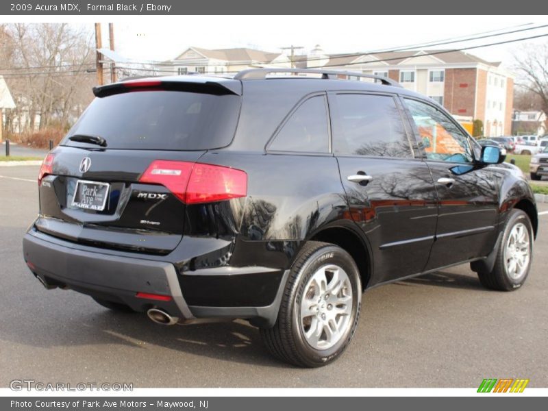 Formal Black / Ebony 2009 Acura MDX