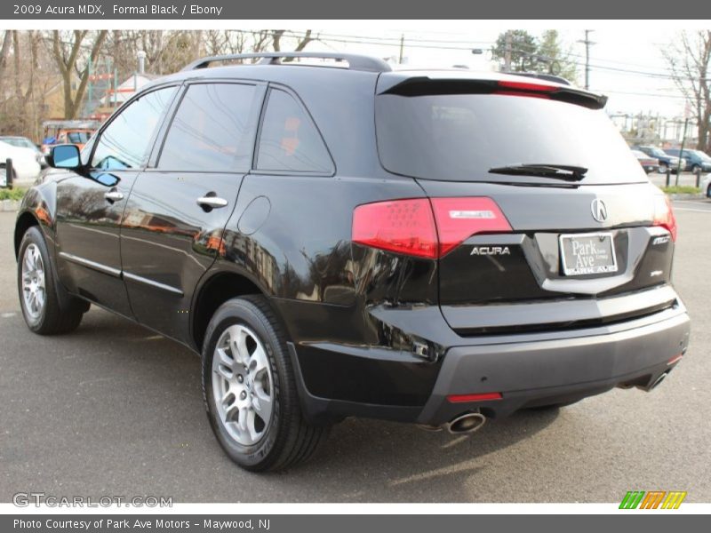 Formal Black / Ebony 2009 Acura MDX