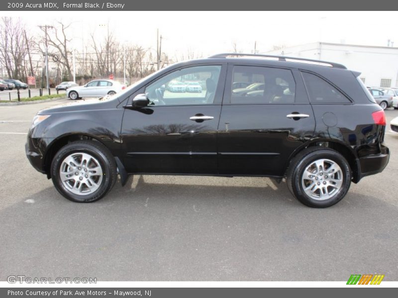 Formal Black / Ebony 2009 Acura MDX