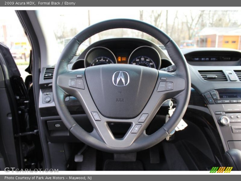Formal Black / Ebony 2009 Acura MDX