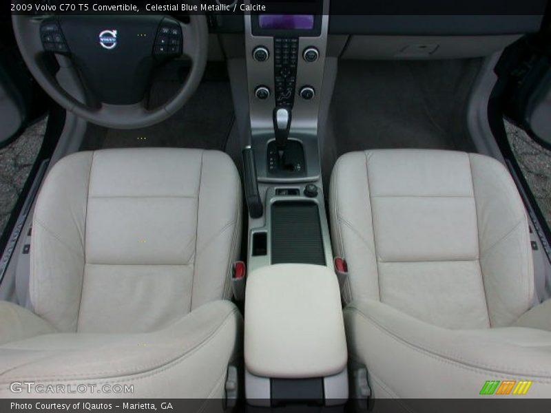 Celestial Blue Metallic / Calcite 2009 Volvo C70 T5 Convertible