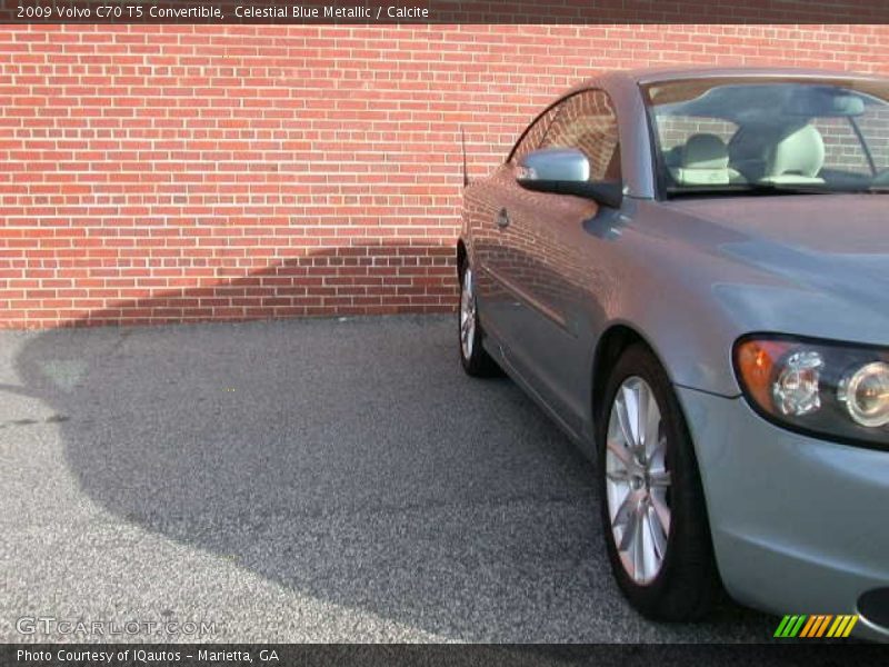 Celestial Blue Metallic / Calcite 2009 Volvo C70 T5 Convertible