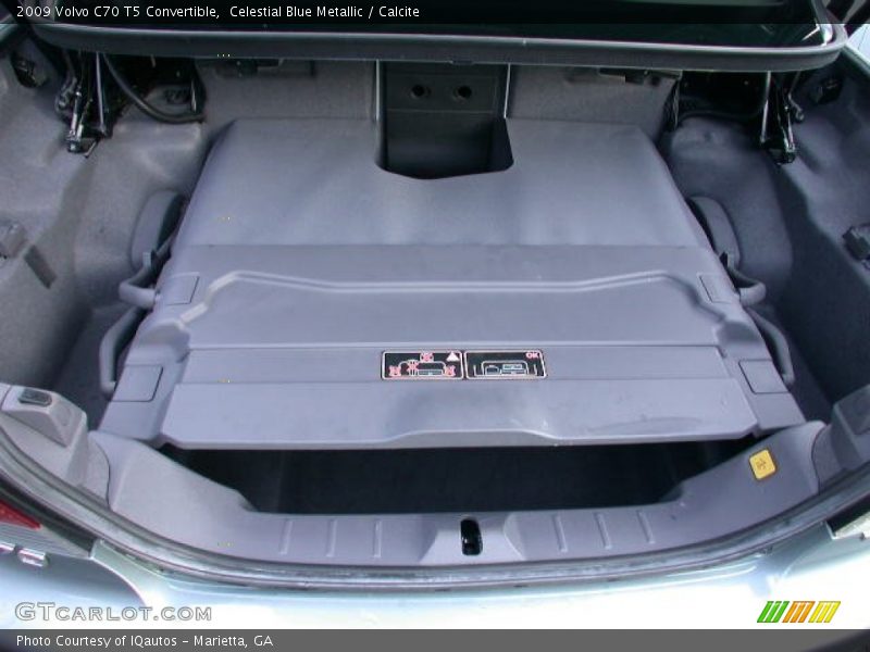 Celestial Blue Metallic / Calcite 2009 Volvo C70 T5 Convertible