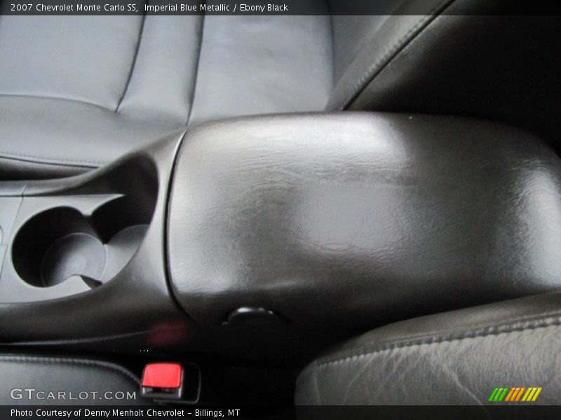 Imperial Blue Metallic / Ebony Black 2007 Chevrolet Monte Carlo SS